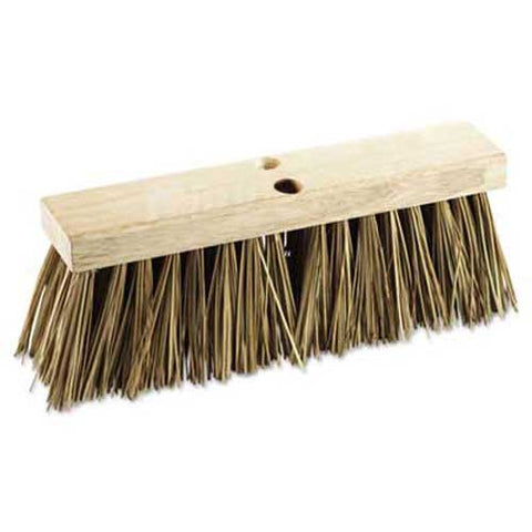 Boardwalk Street Broom Head, 16 inch Wide, Palmyra Bristles