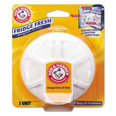 Arm and Hammer Fridge Fresh Baking Soda, Unscented, 8/Carton