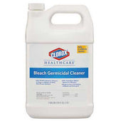 Clorox Healthcare Hospital Cleaner Disinfectant w/Bleach, 128 oz Refill, 4/Carton