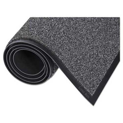 Crown Walk-A-Way Indoor Wiper Mat, Olefin, 36 x 60, Gray