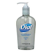 Dial Professional Antimicrobial Soap for Sensitive Skin, 7.5oz Décor Pump Bottle, 12/Carton