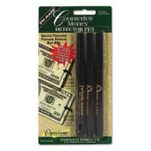 Dri-Mark Smart Money Counterfeit Bill Detector Pen for Use w/U.S. Currency, 3/Pack
