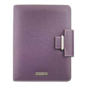 Day Runner Terramo Refillable Planner, 5 1/2 x 8 1/2, Eggplant