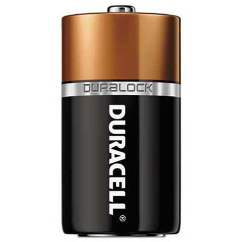 Duracell CopperTop Alkaline Batteries with Duralock Power Preserve Technology, C, 72/CT