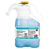 Diversey Crew Non-Acid Bowl & Bathroom Disinfectant Cleaner, Floral, 47.3oz, 2/Carton