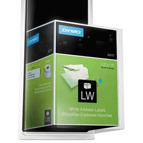 DYMO LabelWriter Address Labels, 1 1/8 x 3 1/2, White, 260 Labels/Roll, 2 Rolls/Pack