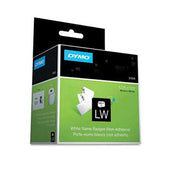 DYMO Name Badge Insert Labels, 2-7/16 x 4-3/16, White, 250/Box