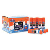 Elmers Washable School Glue Sticks, Purple, 30/Box
