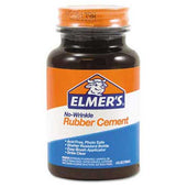 Elmers Rubber Cement, Repositionable, 4 oz