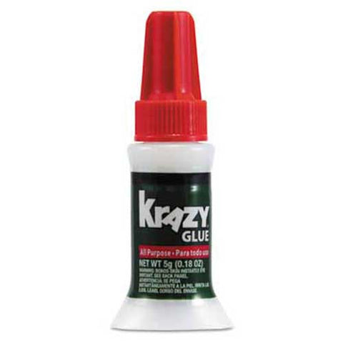Krazy Glue All Purpose Brush-On Krazy Glue, .17oz, Clear