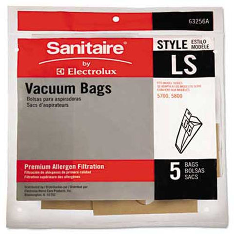 Eureka Commercial Upright Vacuum Cleaner Replacement Bags, 5/Pack