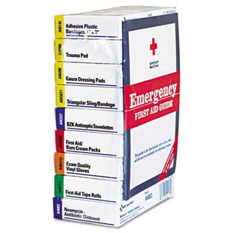 First Aid Only ANSI Compliant 10 Person First Aid Kit Refill, 63-Pieces