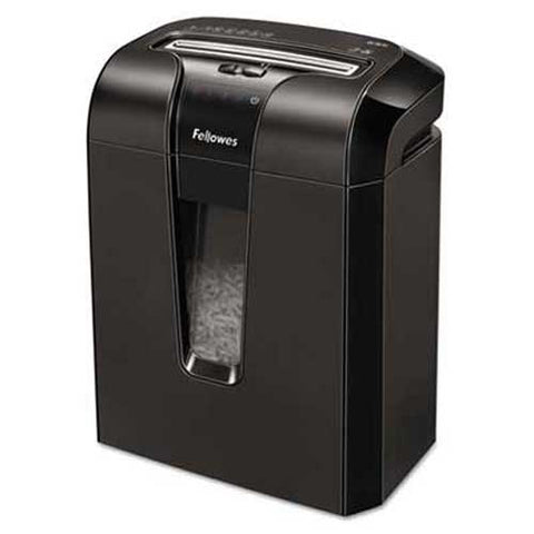 Fellowes Powershred 63Cb Light-Duty Cross-Cut Shredder, 10 Sheet Capacity
