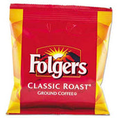 Folgers Coffee, Fraction Pack, Classic Roast, 1.5oz, 42/Carton
