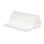 General Supply Hi-Density Can Liners, 24 x 31, 6mic, Clear, 50/Roll, 20 Rolls/Carton