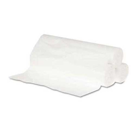General Supply Hi-Density Can Liners, 24 x 31, 6mic, Clear, 50/Roll, 20 Rolls/Carton