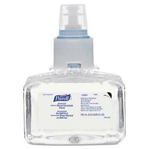 PURELL Advanced Instant Hand Sanitizer Foam, LTX-7, 700 ml Refill, 3/Carton
