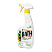 CLR PRO Bath Daily Cleaner, Light Lavender Scent, 32oz Pump Spray, 6/Carton