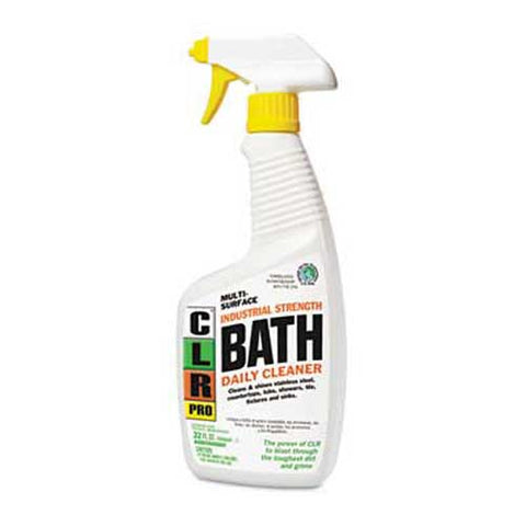 CLR PRO Bath Daily Cleaner, Light Lavender Scent, 32oz Pump Spray, 6/Carton