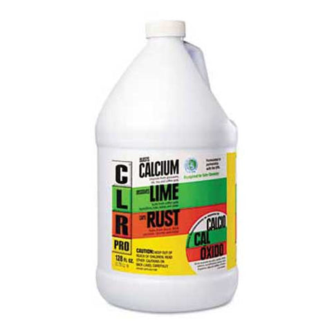 CLR PRO Calcium, Lime and Rust Remover, 128oz Bottle, 4/Carton
