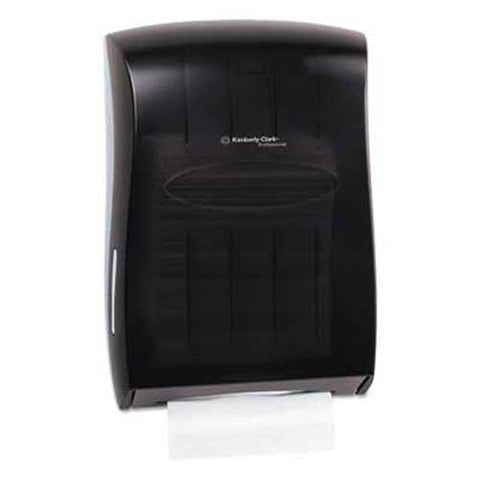 Kimberly-Clark Professional* Universal Towel Dispenser, 13 31/100w x 5 17/20d x 18 17/20h, Smoke/Gray