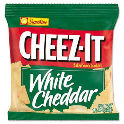 Sunshine Cheez-It Crackers, 1.5oz Single-Serving Snack Bags, 8/Box