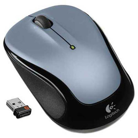 Logitech M325 Wireless Mouse, Right/Left, Silver