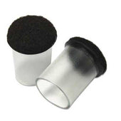 Master Caster Like New Solutions, Floor Savers, Clear/Gray, 8 per Pack