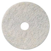 3M Niagara Natural White Burnishing Pad, 27 inch Dia