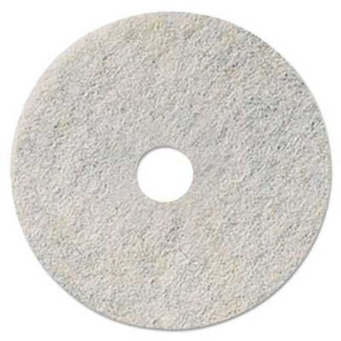3M Niagara Natural White Burnishing Pad, 27 inch Dia