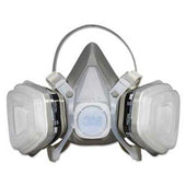 3M Dual Cartridge Respirator Assembly 52P71, Organic Vapor/P95, Medium