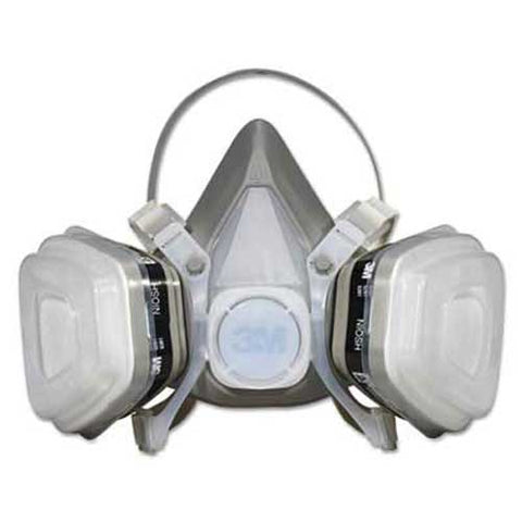3M Dual Cartridge Respirator Assembly 52P71, Organic Vapor/P95, Medium