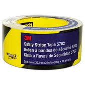 3M Caution Stripe Tape, 2w x 108ft Roll
