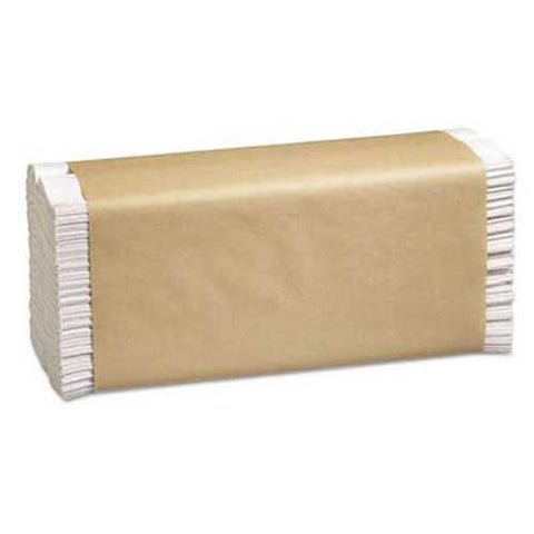 Marcal PRO Folded Paper Towels, 10 1/2 x 12 3/4, C-Fold, White, 150/Pack, 16 Packs/Carton