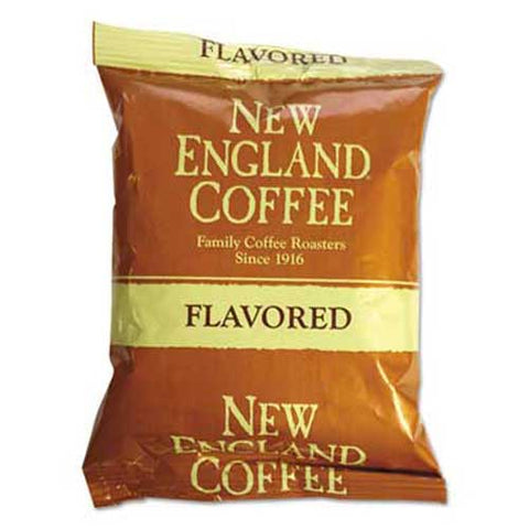 New England Coffee Coffee Portion Packs, Hazelnut Crème, 2.5 oz Pack, 24/Box