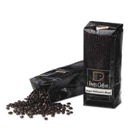 Peets Coffee and Tea Bulk Coffee, Major Dickasons Blend, Whole Bean, 1 lb Bag