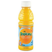 Tropicana 100% Juice, Orange, 10oz Bottle, 24/Carton