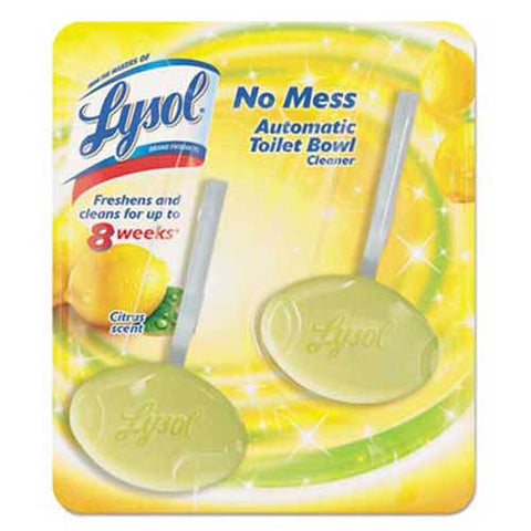 LYSOL Brand No Mess Automatic Toilet Bowl Cleaner, Citrus, 2/Pack