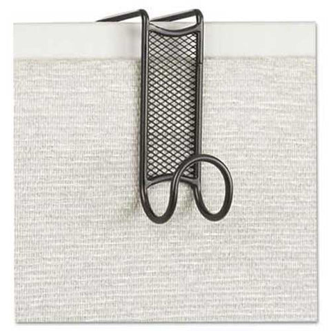 Safco Onyx Panel/Door Coat Hook, Steel