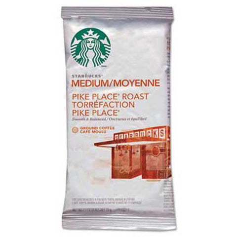 Starbucks Coffee, Pike Place, 2.5oz, 18/Box