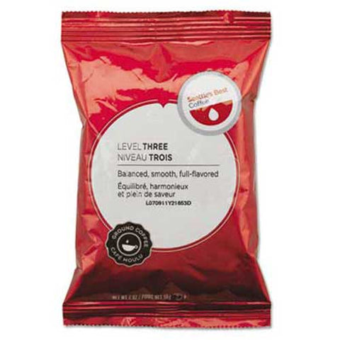 Seattles Best Premeasured Coffee Packs, Signature-Level 3, 2 oz Packet, 18/Box