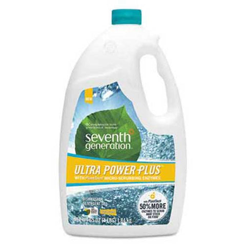 Seventh Generation Natural Automatic Dishwasher Gel, Ultra Power Plus, Fresh Scent, 65 oz Bottle