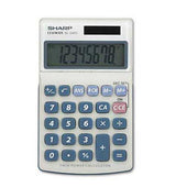 Sharp EL240SB Handheld Business Calculator, 8-Digit LCD