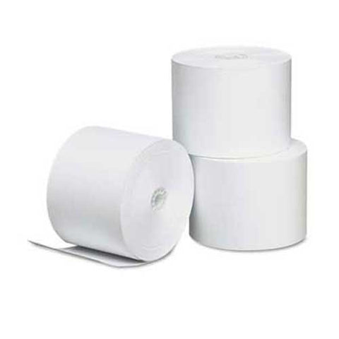 Universal White Direct Thermal Printing Paper Rolls, 2.25 Inch x 165 Feet -- 3 per pack