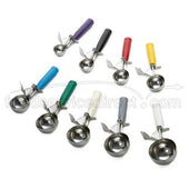 Tablecraft 18/8 Stainless Steel Thumb Press Ice Cream/Food Disher, 40 inch.