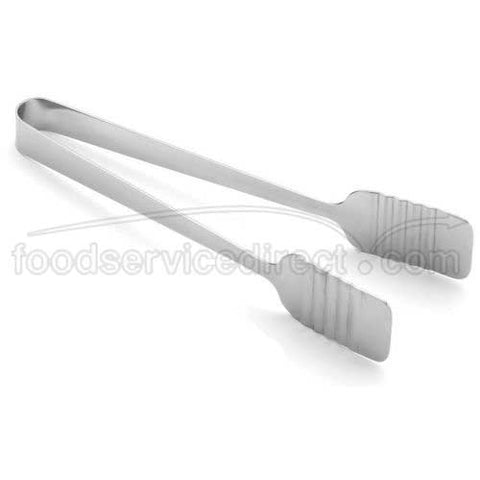 Tablecraft 18/8 Stainless Steel Flat Tong, 9 inch