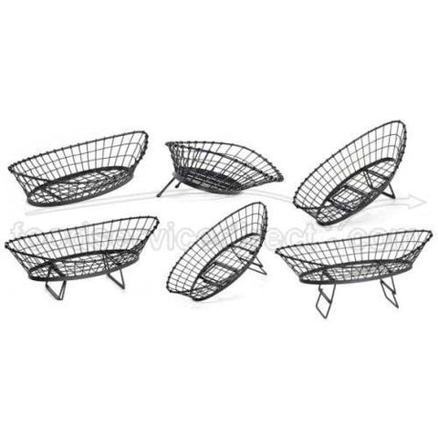 Tablecraft Stand Alone Transformer Oblong Buffet Service Basket, 24 x 12 x 6 inch.