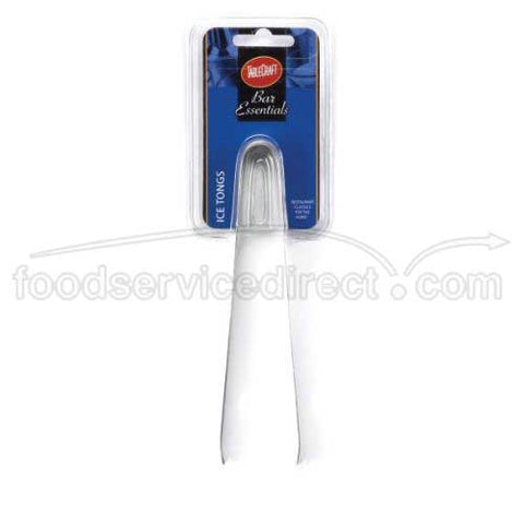 Tablecraft Cash and Carry Stainless Steel Ice Cube Tong, 6 3/4 inch -- 6 per case.