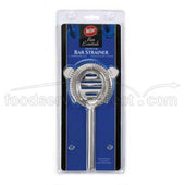 Tablecraft Cash and Carry Premium Stainless Steel Bar Strainer -- 6 per case.