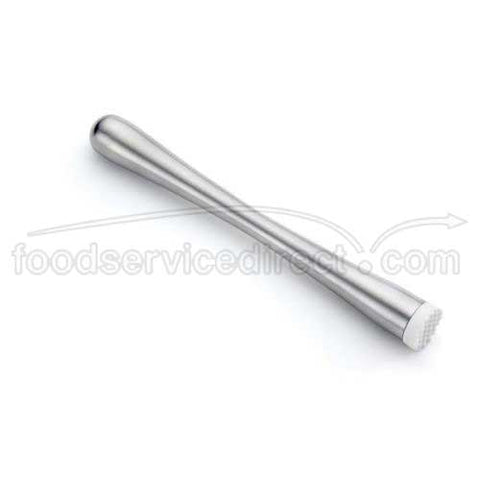 Tablecraft Stainless Steel Muddler, 8 3/4 inch -- 6 per case.